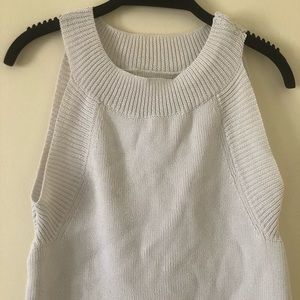 High Neck Sweater Tank
